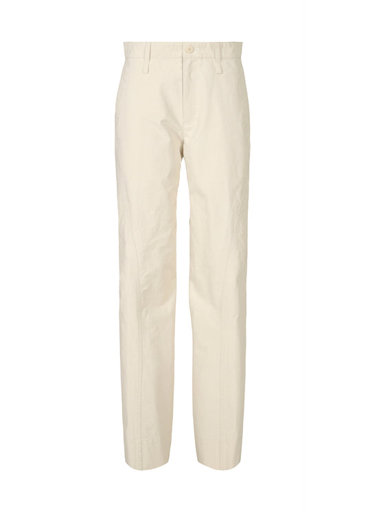 PIGMENT DYED PANTS、ウィメンズ_パンツ、ホワイト