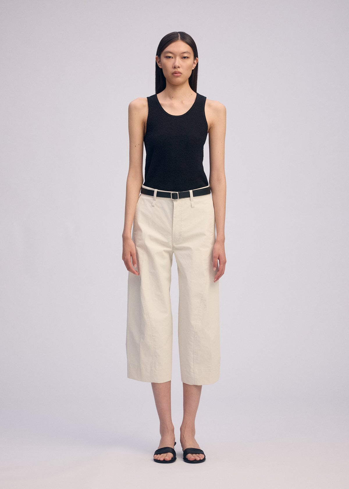 PIGMENT DYED PANTS、ウィメンズ_パンツ、着用画像1