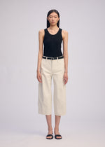 PIGMENT DYED PANTS、ウィメンズ_パンツ、着用画像1