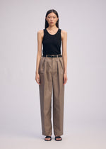 PIGMENT DYED PANTS、ウィメンズ_パンツ、着用画像1