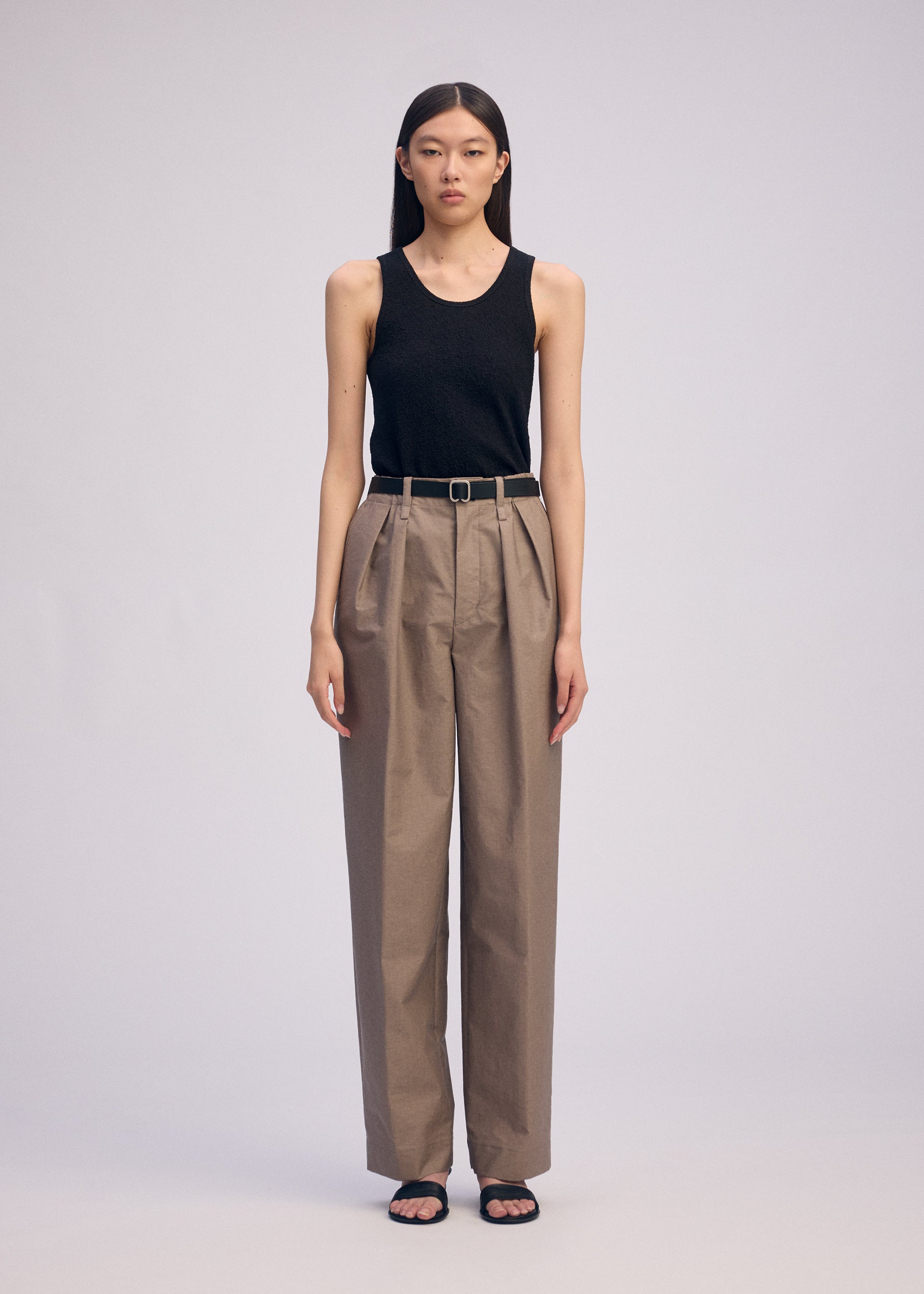 PIGMENT DYED PANTS、ウィメンズ_パンツ、着用画像1