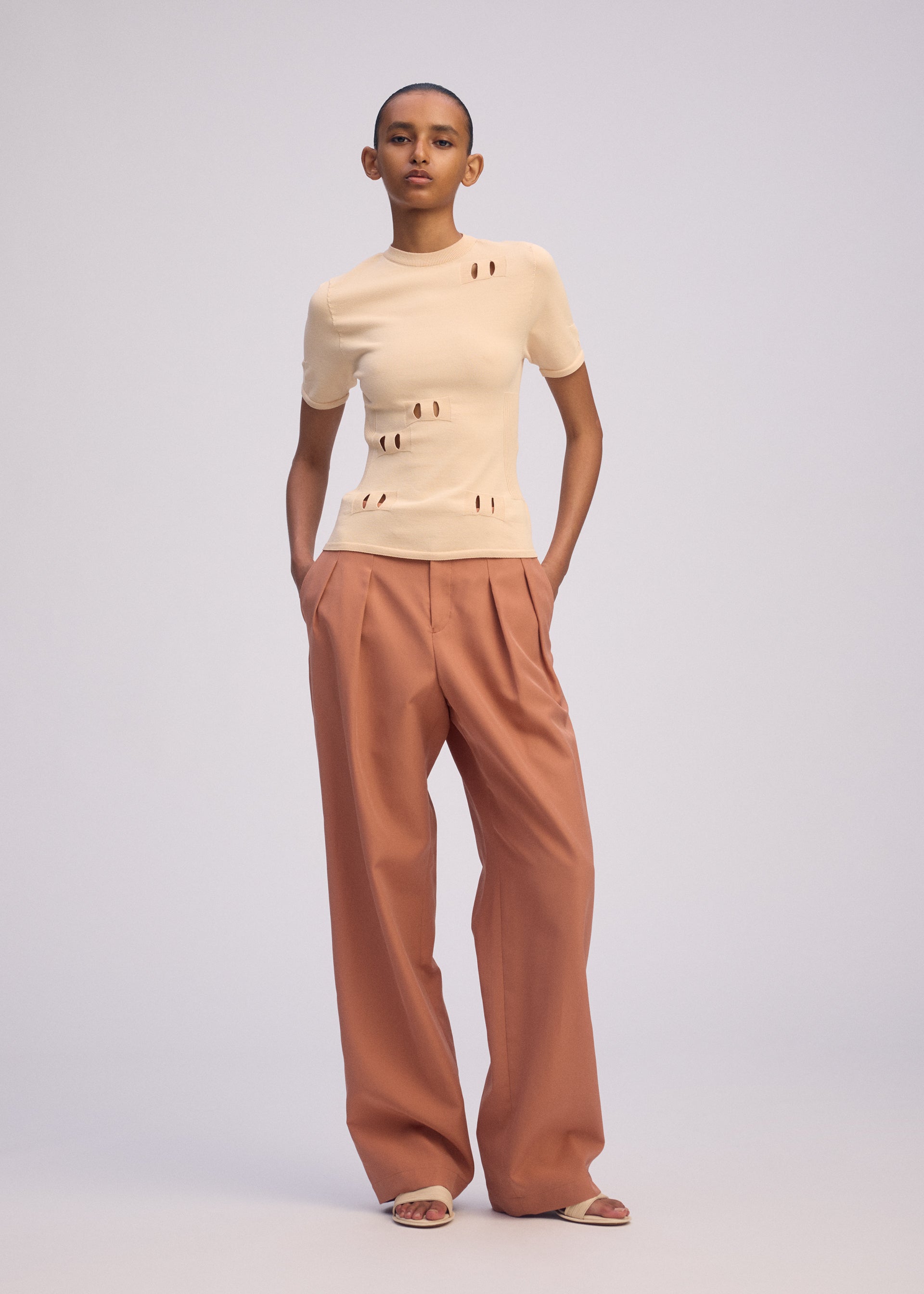 イッセイミヤケ　フリンジ　ワイドパンツ　2 FLUTTERING PANTS – isseymiyake.com