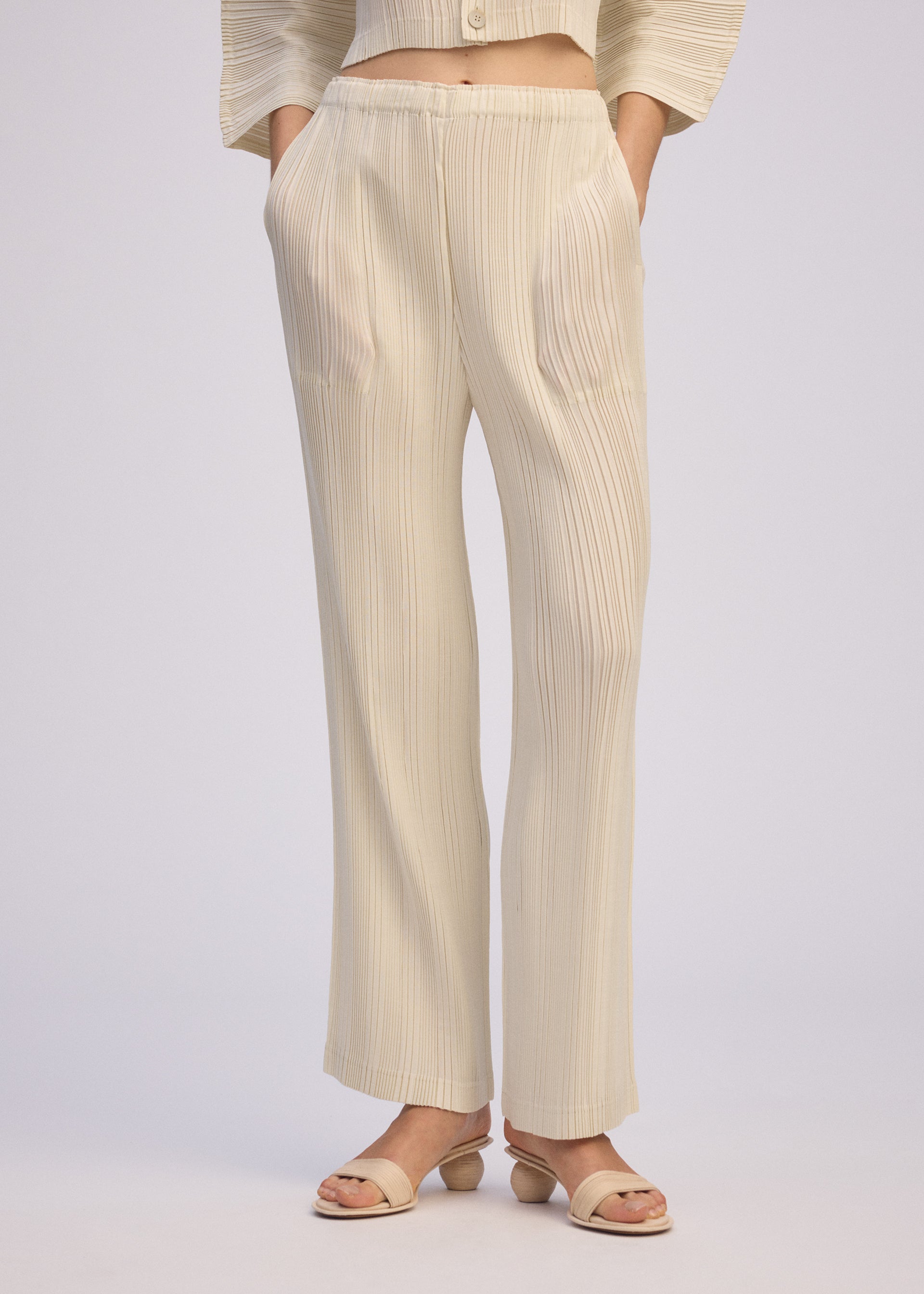 LINEN LIKE RIB PLEATS – isseymiyake.com