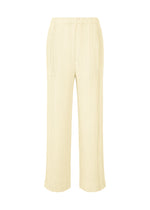 LINEN LIKE RIB PLEATS
