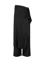 PLEATED ON PLEATS、ウィメンズ_パンツ、ブラック
