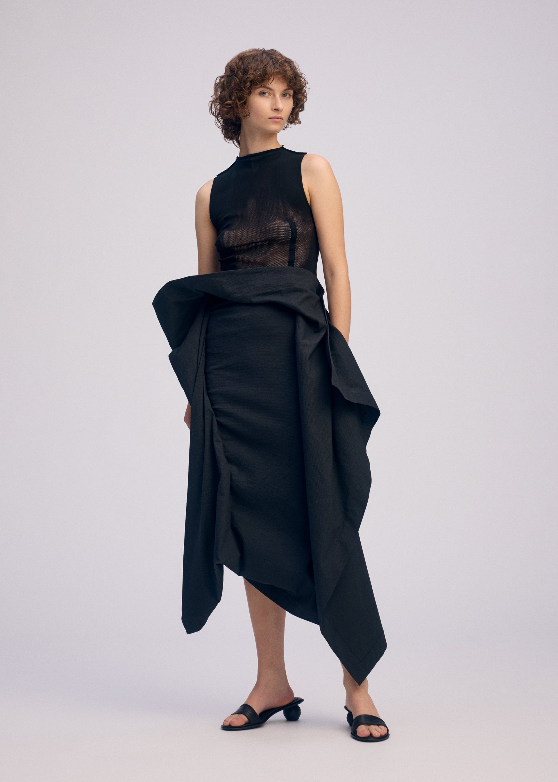 MUSE 黒 スカーフシルク新品未使用未試着 CONCEALED – isseymiyake.com
