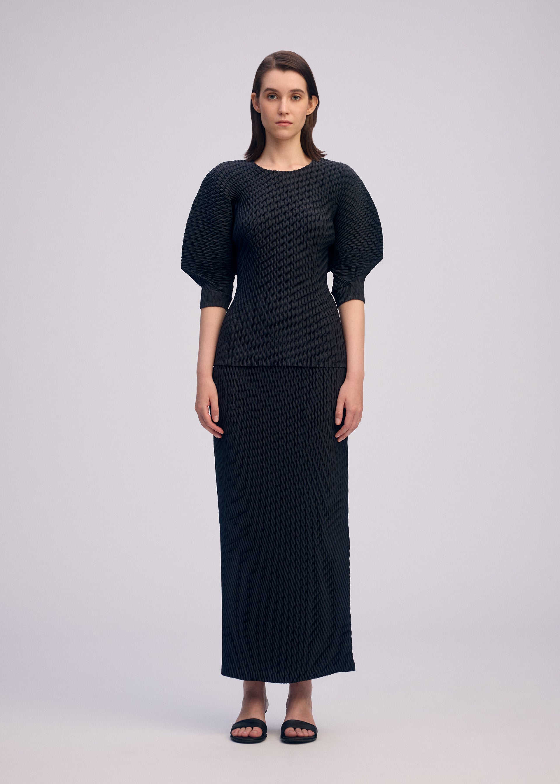 SLEEK PLEATS、ウィメンズ_スカート、着用画像1