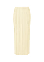 LINEN LIKE RIB PLEATS