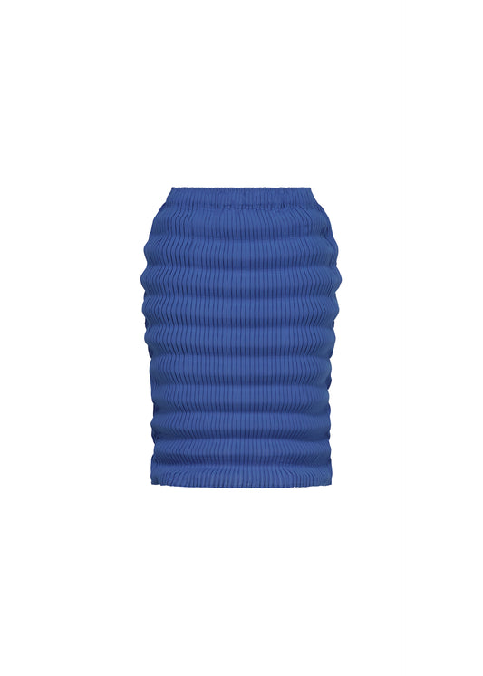 SPRING PLEATS、ウィメンズ_スカート、ブルー