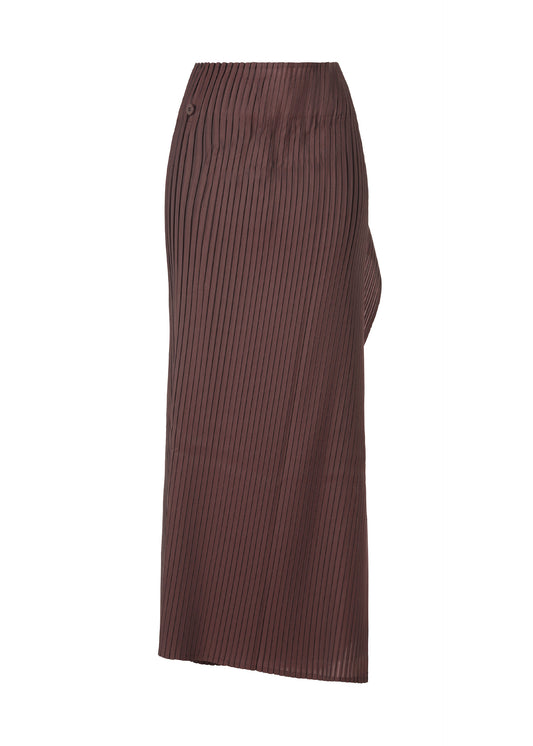 PLEATED ON PLEATS、ウィメンズ_スカート、パープル