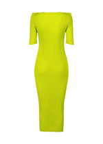 BOX SHOULDER PLEATS、ウィメンズ_ワンピース、ディテール画像1