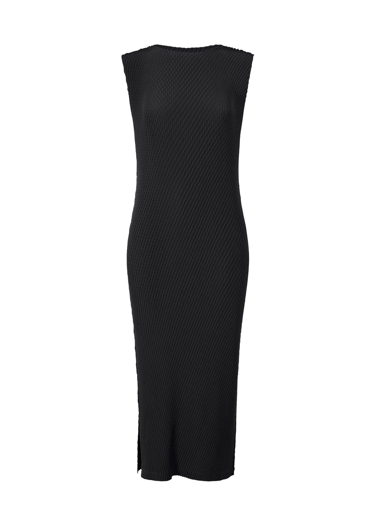 RHOMBUS PLEATS、ウィメンズ_ワンピース、ブラック