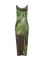 URBAN JUNGLE PLEATS、ウィメンズ_ワンピース、ブラック
