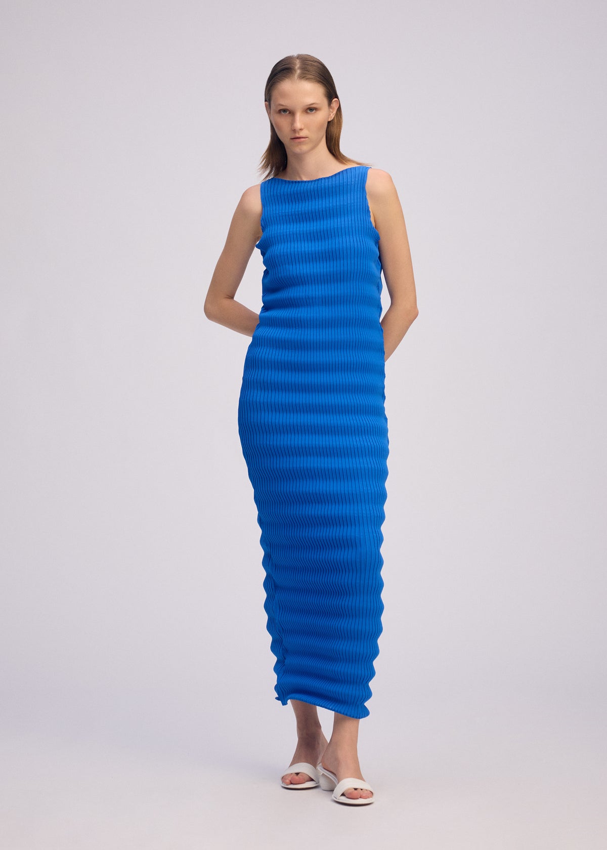 SPRING PLEATS、ウィメンズ_ワンピース、着用画像2
