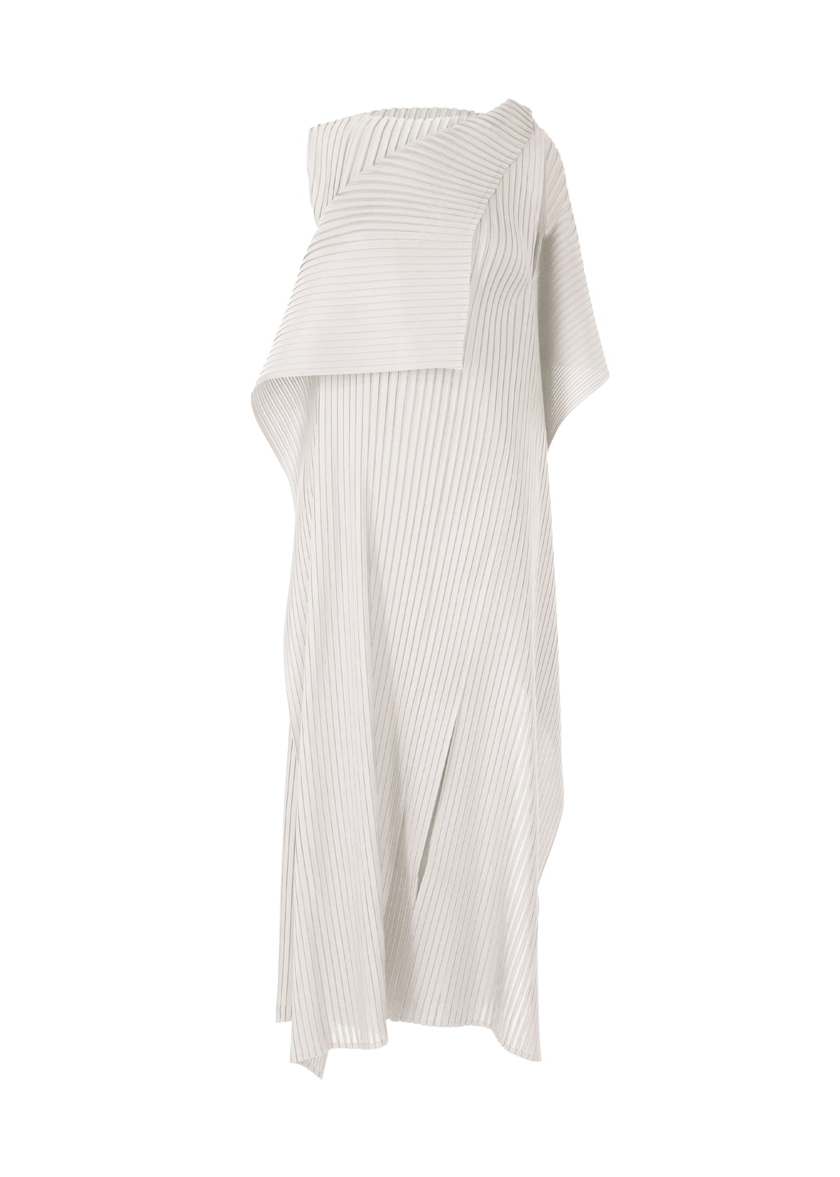PLEATED ON PLEATS、ウィメンズ_ワンピース、グレー