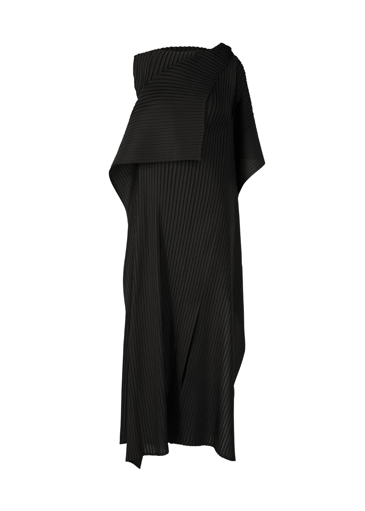 PLEATED ON PLEATS、ウィメンズ_ワンピース、ブラック