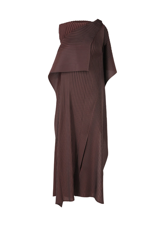 PLEATED ON PLEATS、ウィメンズ_ワンピース、パープル