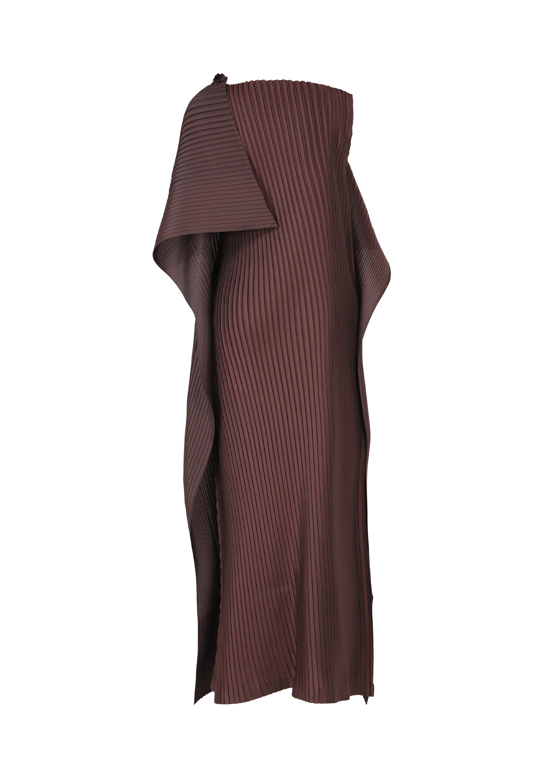 ワンピース PLEATS PLEASE ISSEY MIYAKE Brown Stole PLEATED ON PLEATS – isseymiyake.com