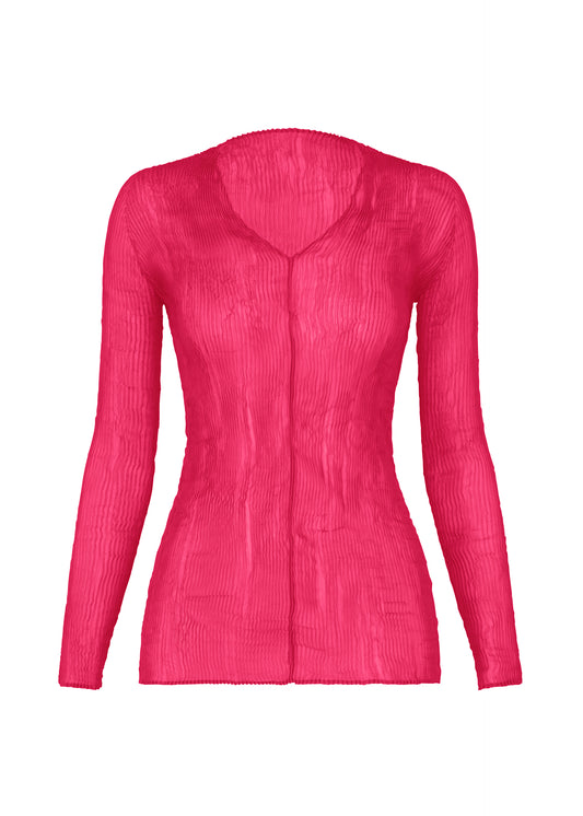 CHIFFON TWIST 1、ウィメンズ_トップス_トップ、ピンク