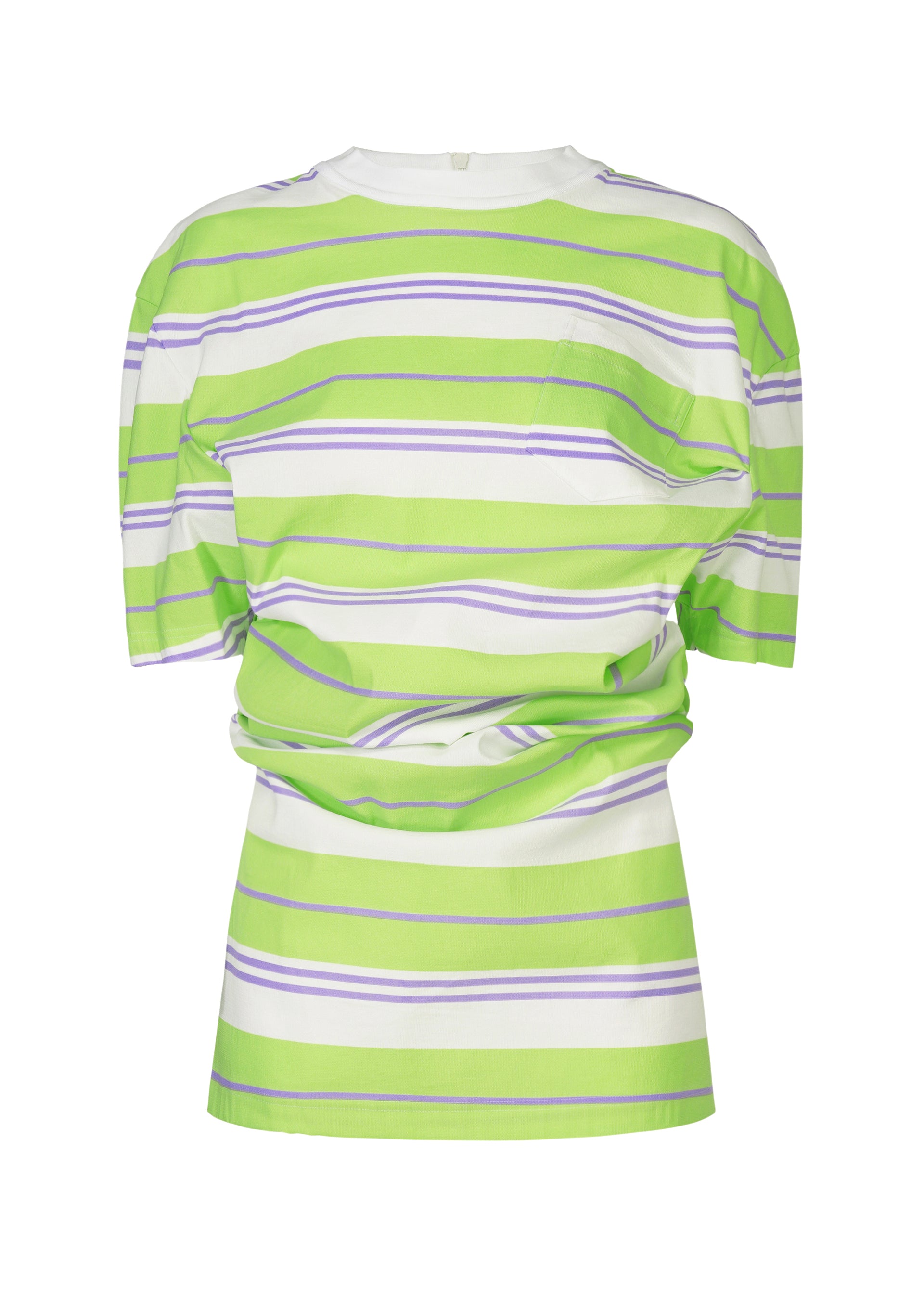 GENERIC WEAR：STRIPES、ウィメンズ_トップス_トップ、カーキ