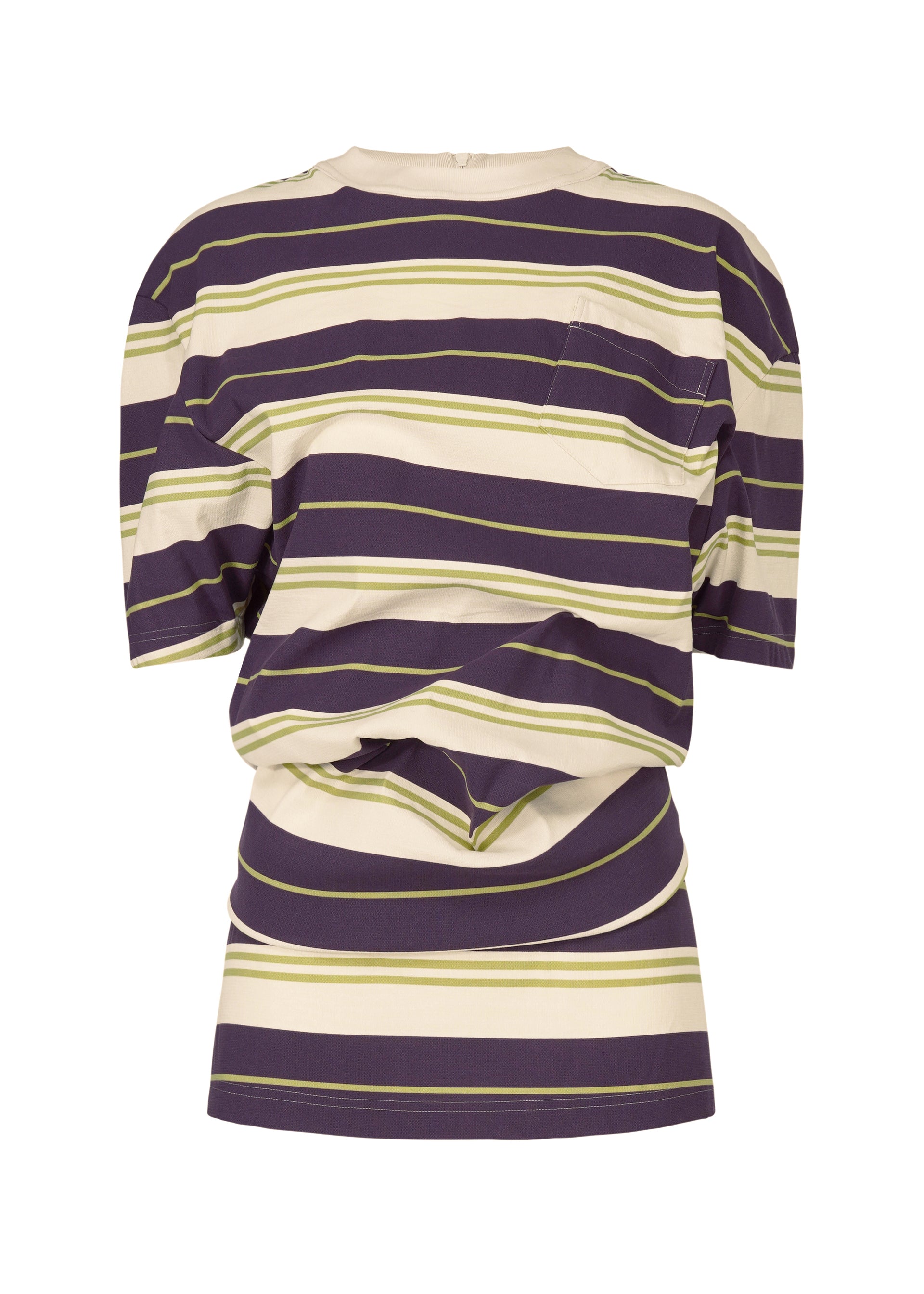 GENERIC WEAR：STRIPES、ウィメンズ_トップス_トップ、パープル