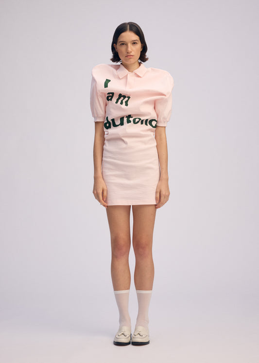 GENERIC WEAR：SPEAKING、ウィメンズ_トップス_シャツ、着用画像1