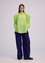 R SHIRT SHEER、ウィメンズ_トップス_シャツ、着用画像2