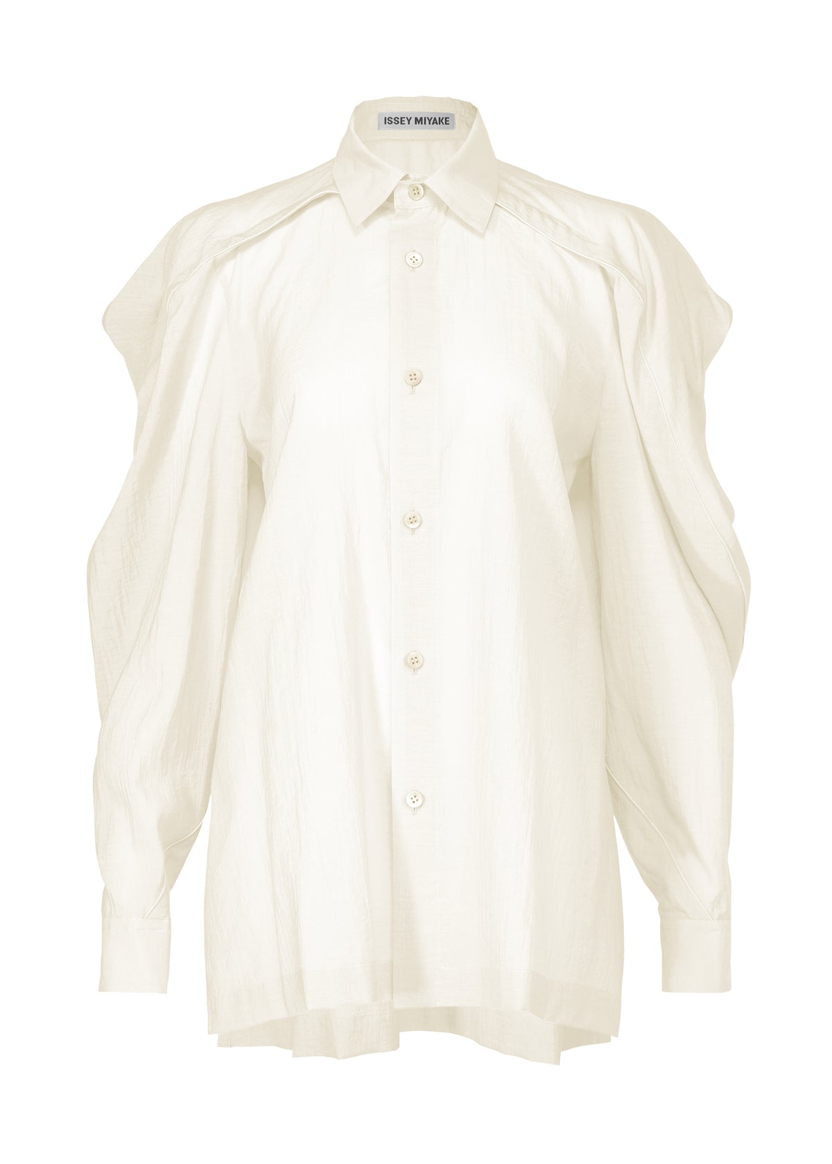 R SHIRT SHEER、ウィメンズ_トップス_シャツ、ホワイト