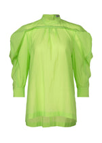 R SHIRT SHEER、ウィメンズ_トップス_シャツ、グリーン