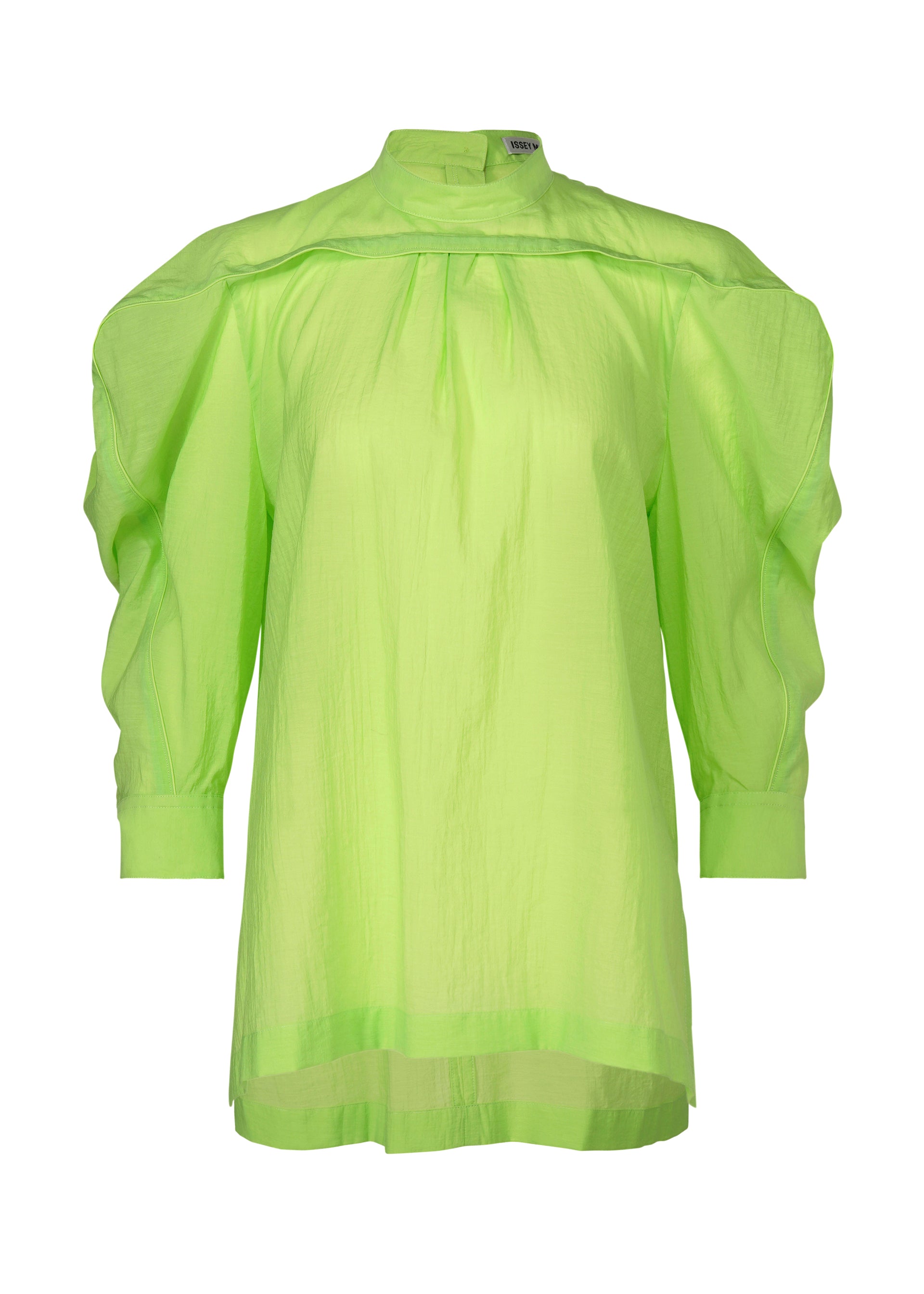 R SHIRT SHEER、ウィメンズ_トップス_シャツ、グリーン