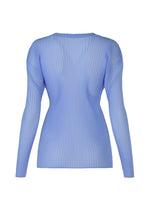 SHEER SCARF PLEATS、ウィメンズ_ニット、ディテール画像1