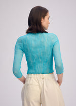 CHIFFON TWIST 2、ウィメンズ_トップス_トップ、着用画像4