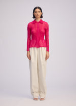 CHIFFON TWIST 1、ウィメンズ_トップス_カーディガン、着用画像1