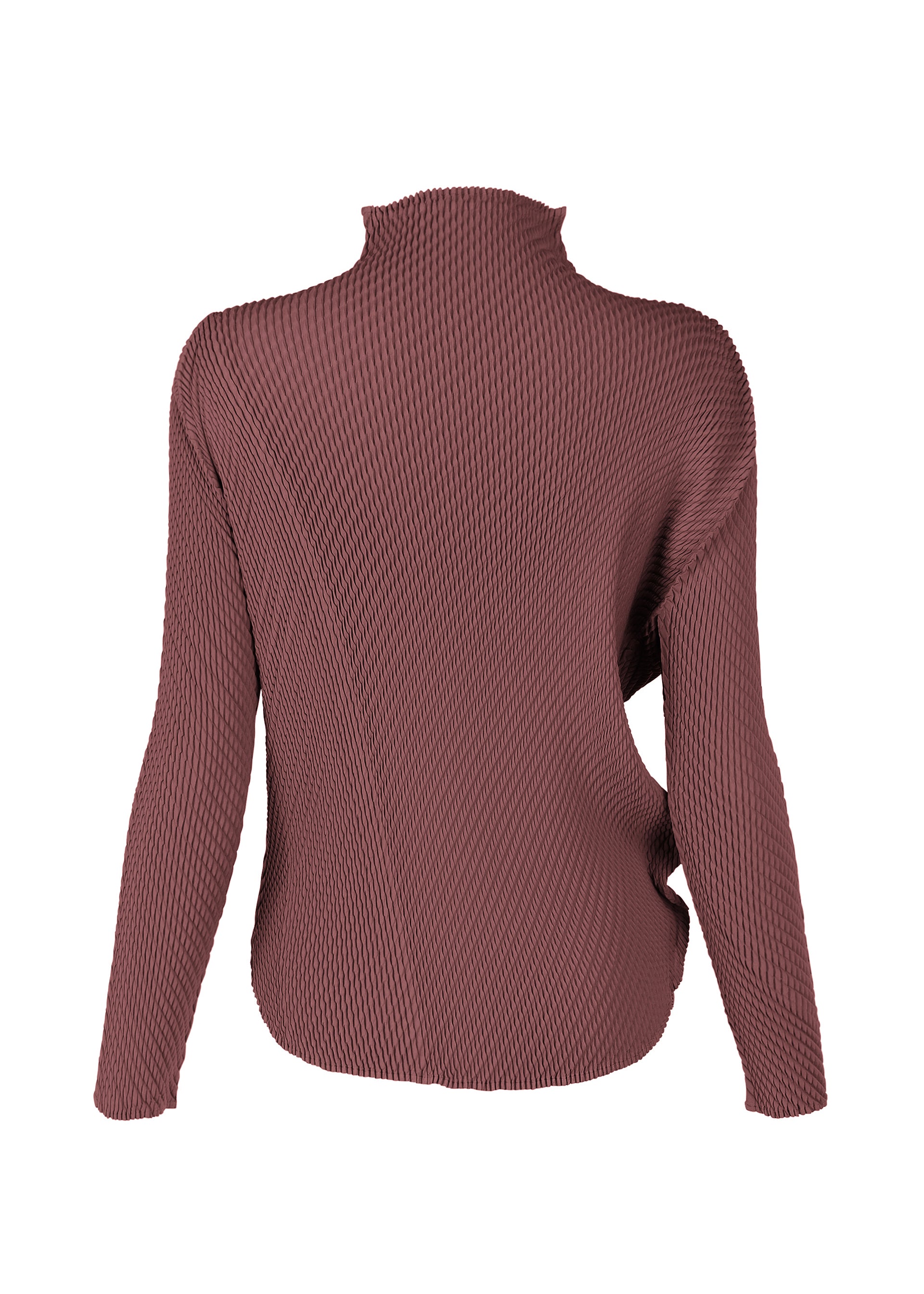 Ｉ S SＥＹ　ＭＩＹＡＫＥ　ピンク 長袖 ハイネック MISTY PLEATS – isseymiyake.com