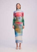 OBSCURE PLEATS、ウィメンズ_トップス_トップ、着用画像1