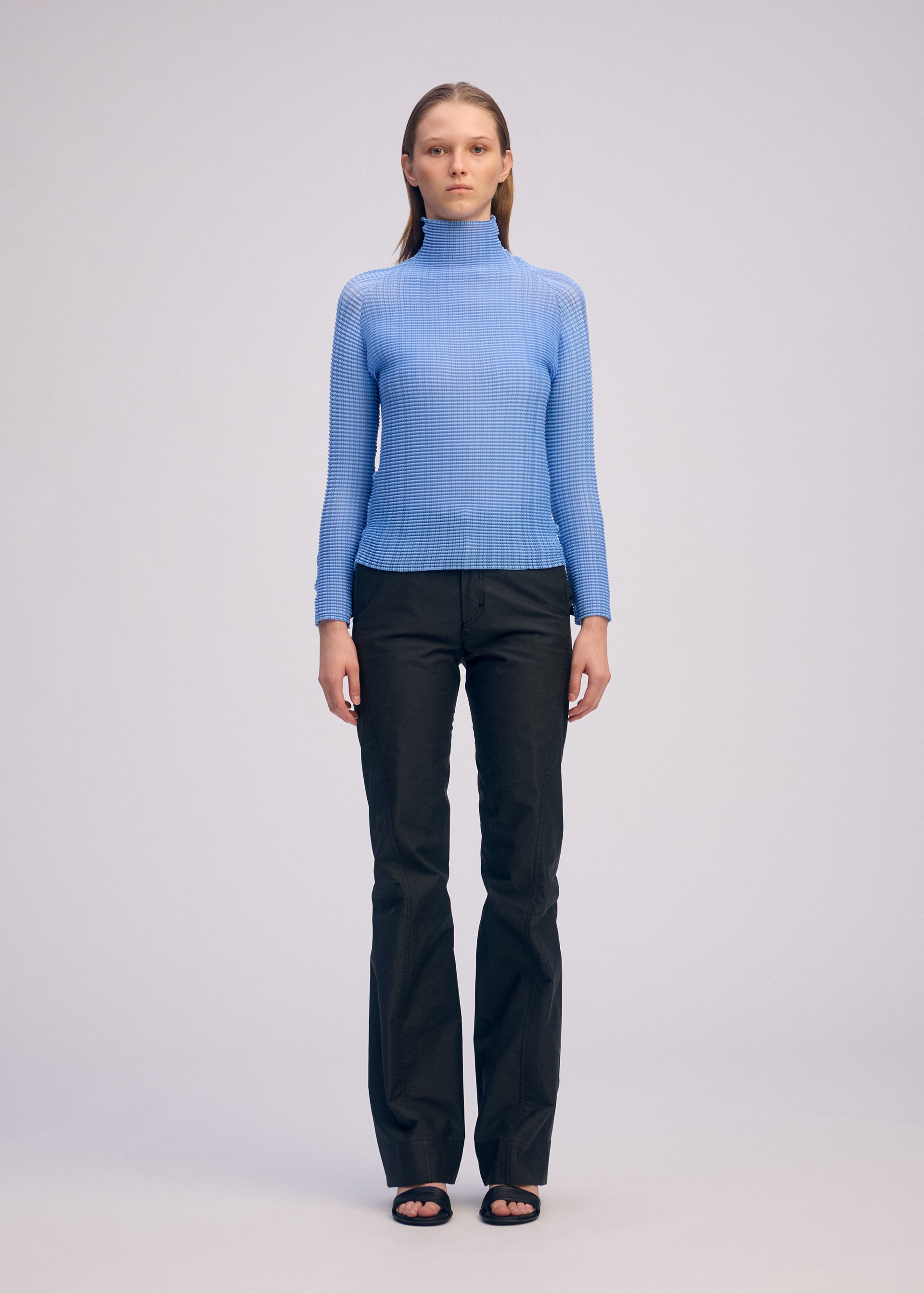 WOOLY PLEATS-66、ウィメンズ_トップス_トップ、着用画像1