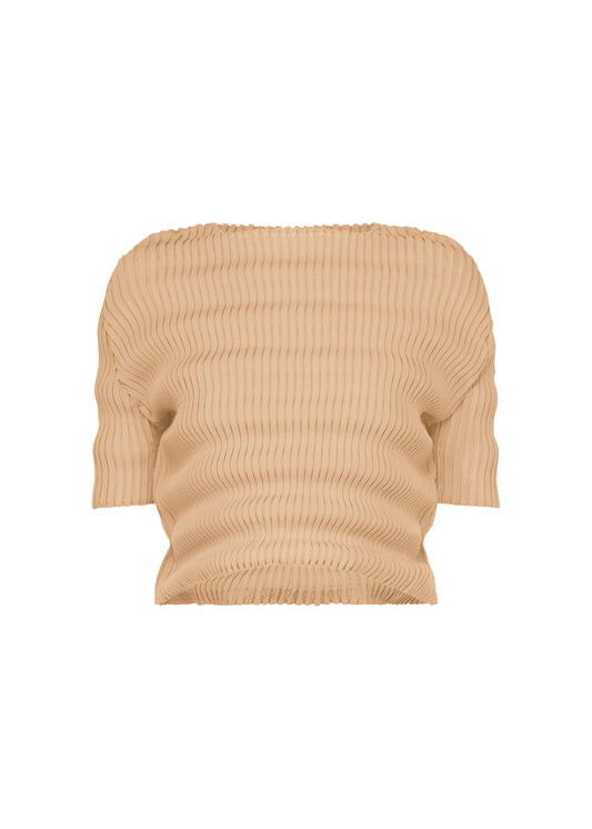 SPRING PLEATS、ウィメンズ_トップス_トップ、ベージュ