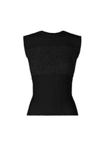 SHEER FUZZY PLEATS