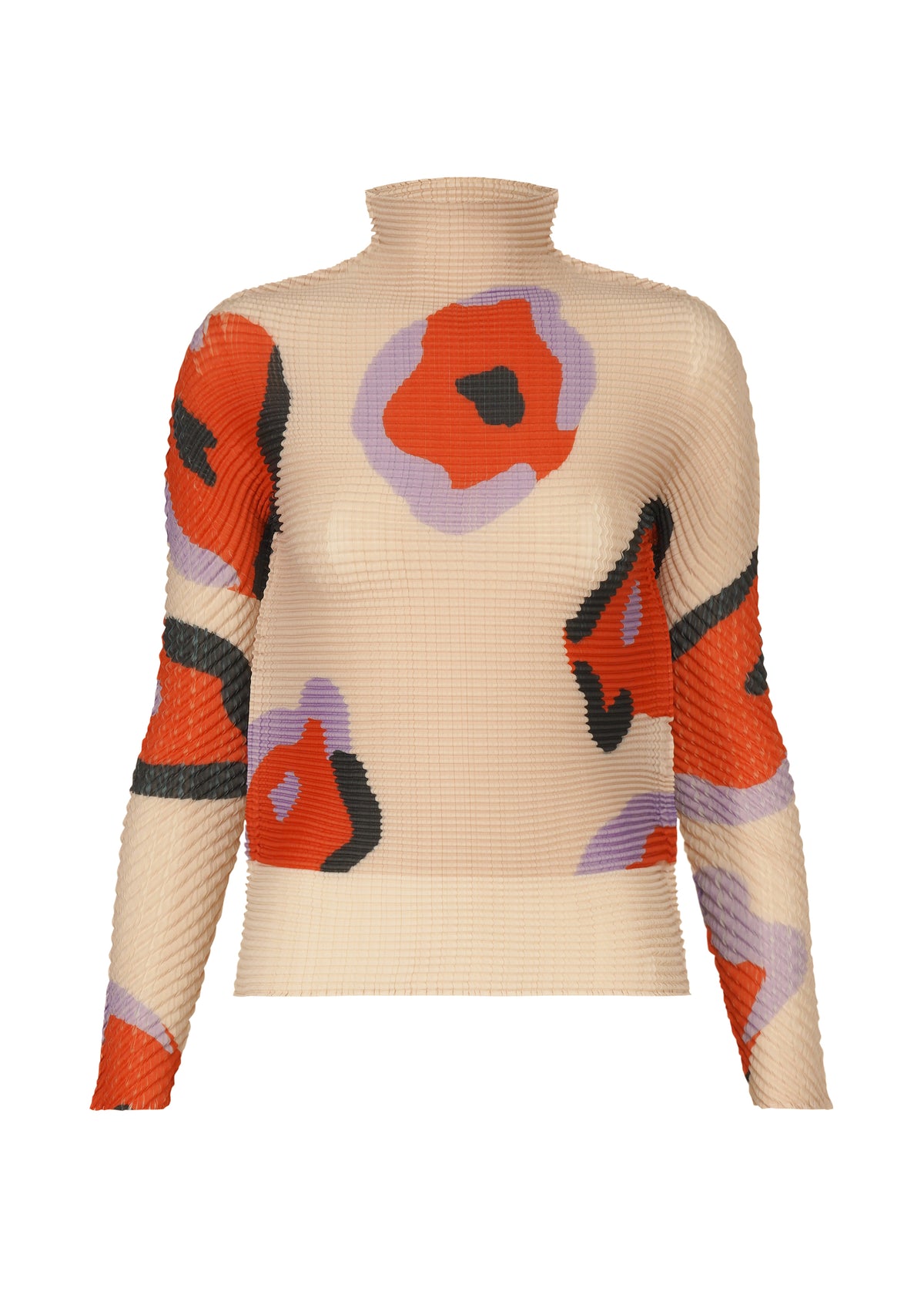 VERVE PLEATS TOP、ウィメンズ_トップス_トップ、ブラウン