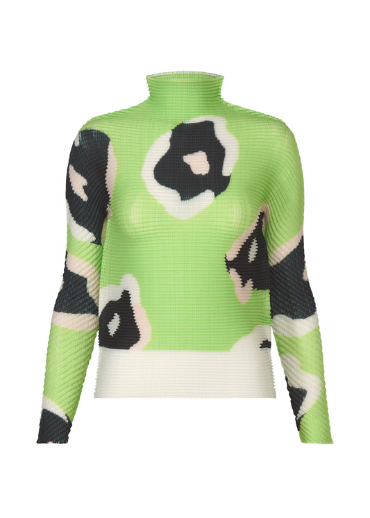 VERVE PLEATS TOP、ウィメンズ_トップス_トップ、カーキ