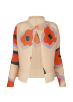 VERVE PLEATS TOP、ウィメンズ_トップス_カーディガン、ブラウン