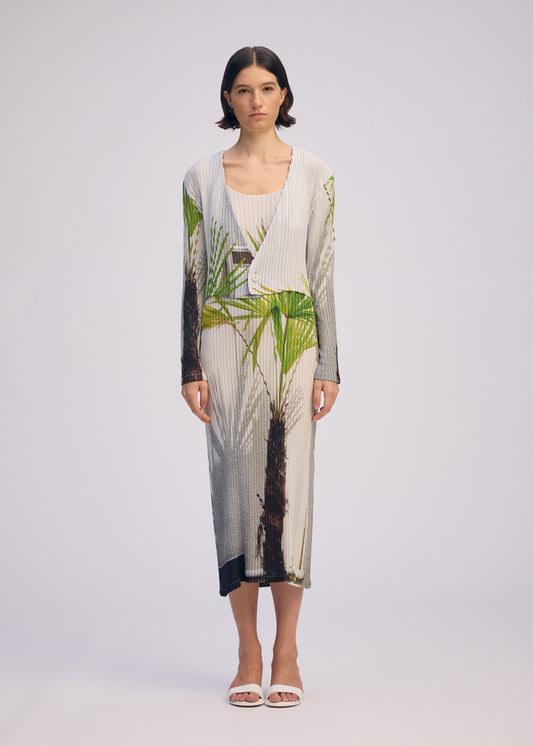 URBAN JUNGLE PLEATS、ウィメンズ_トップス_カーディガン、着用画像1