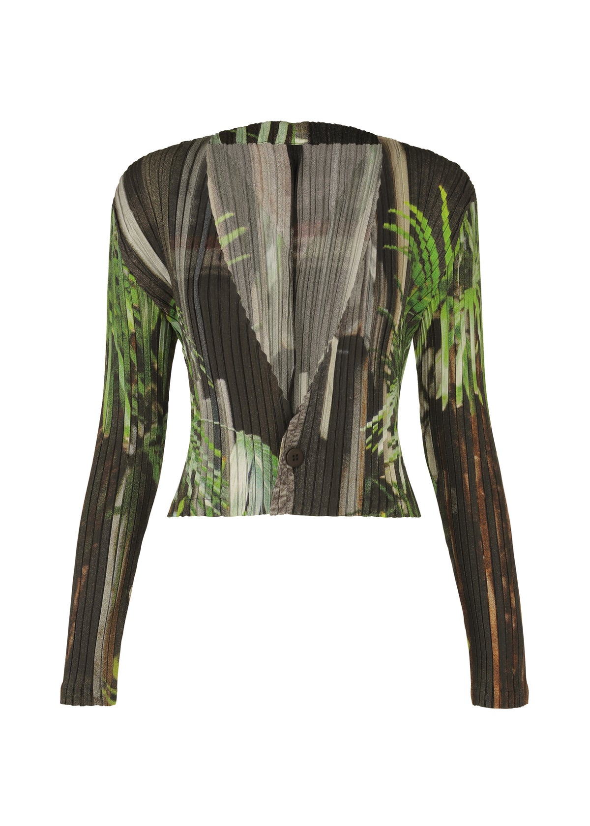 URBAN JUNGLE PLEATS、ウィメンズ_トップス_カーディガン、ブラック
