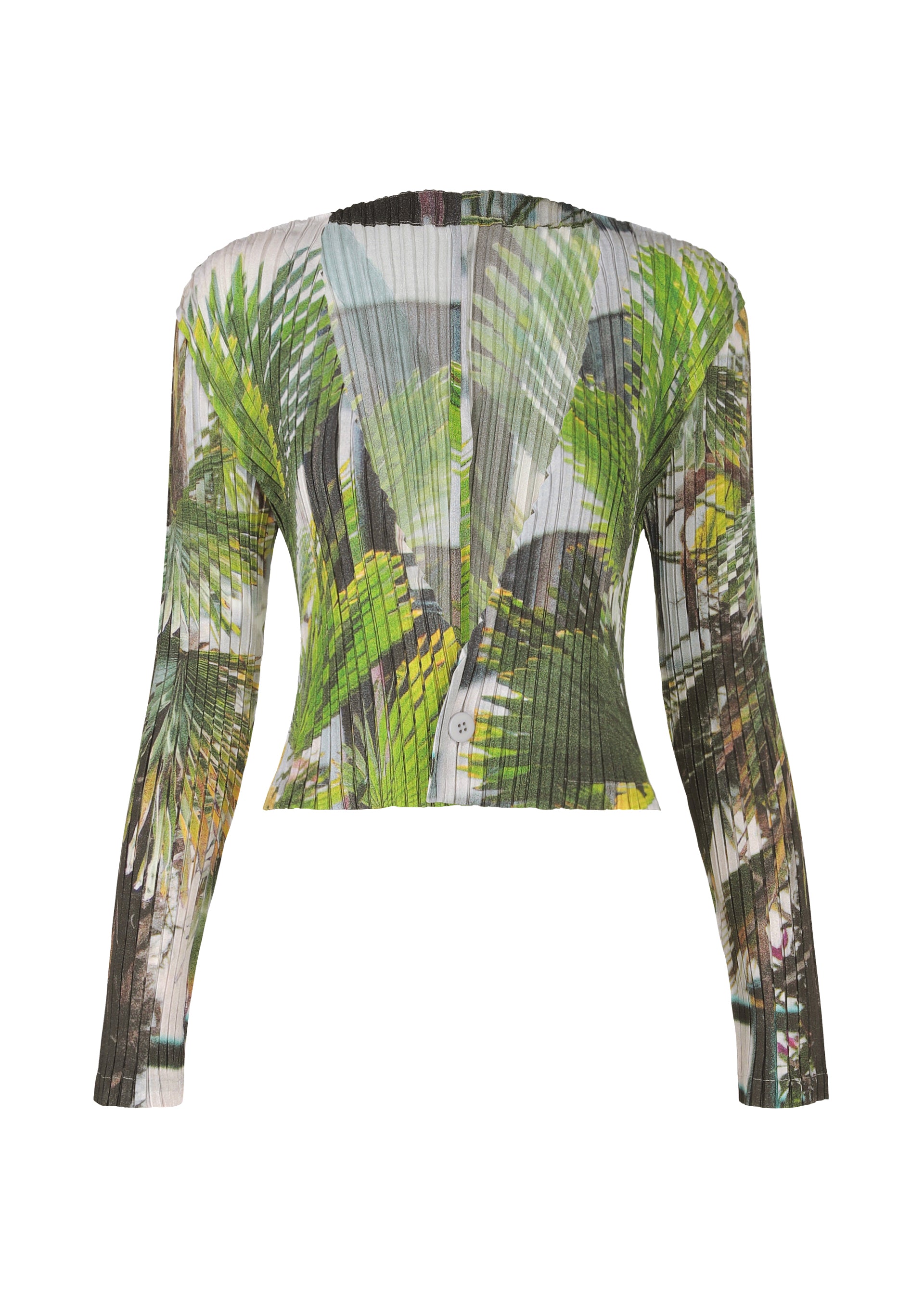 URBAN JUNGLE PLEATS、ウィメンズ_トップス_カーディガン、カーキ