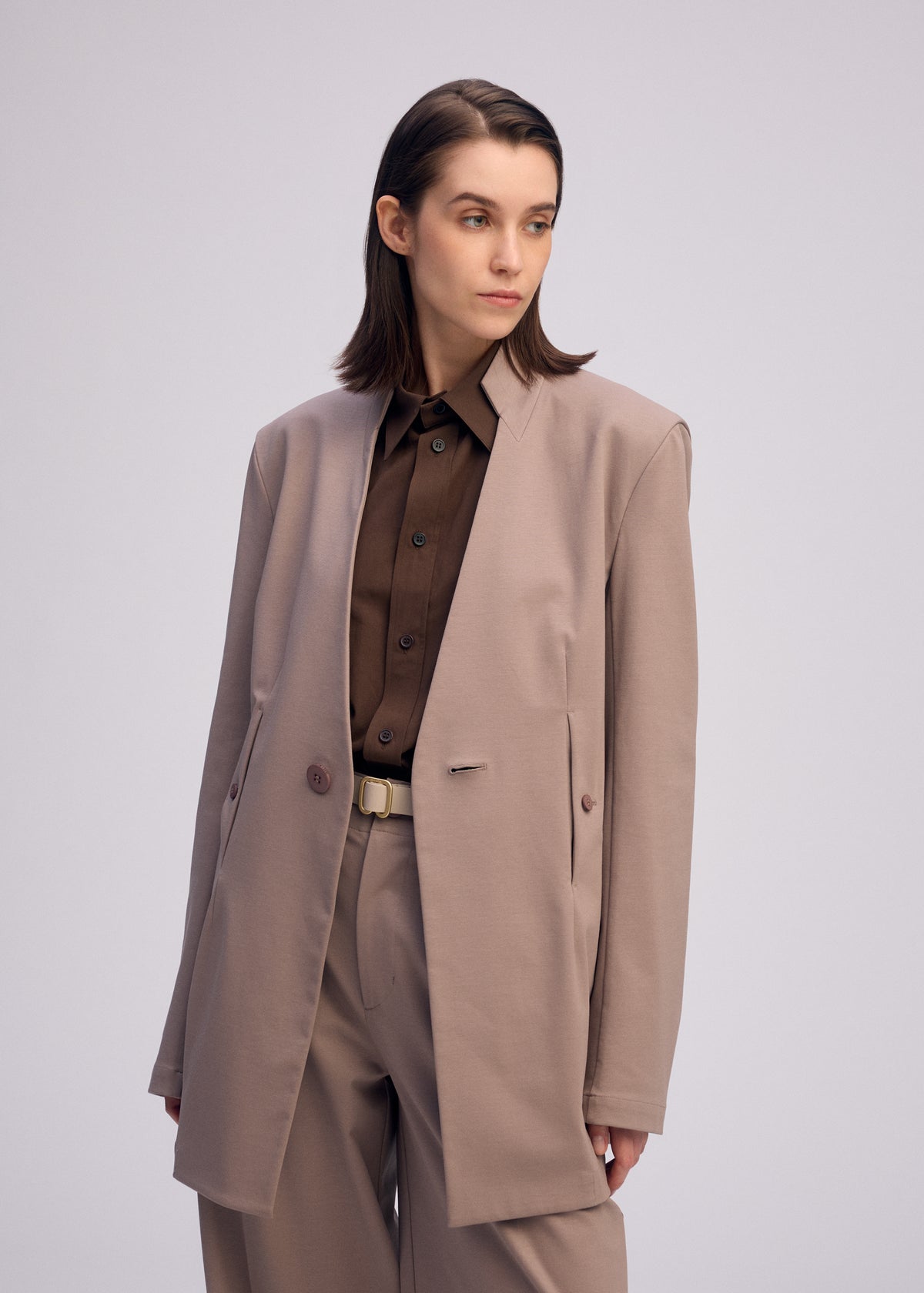 SIMPLE ENSEMBLE、ウィメンズ_ジャケット&コート_ジャケット＆ブルゾン、着用画像3