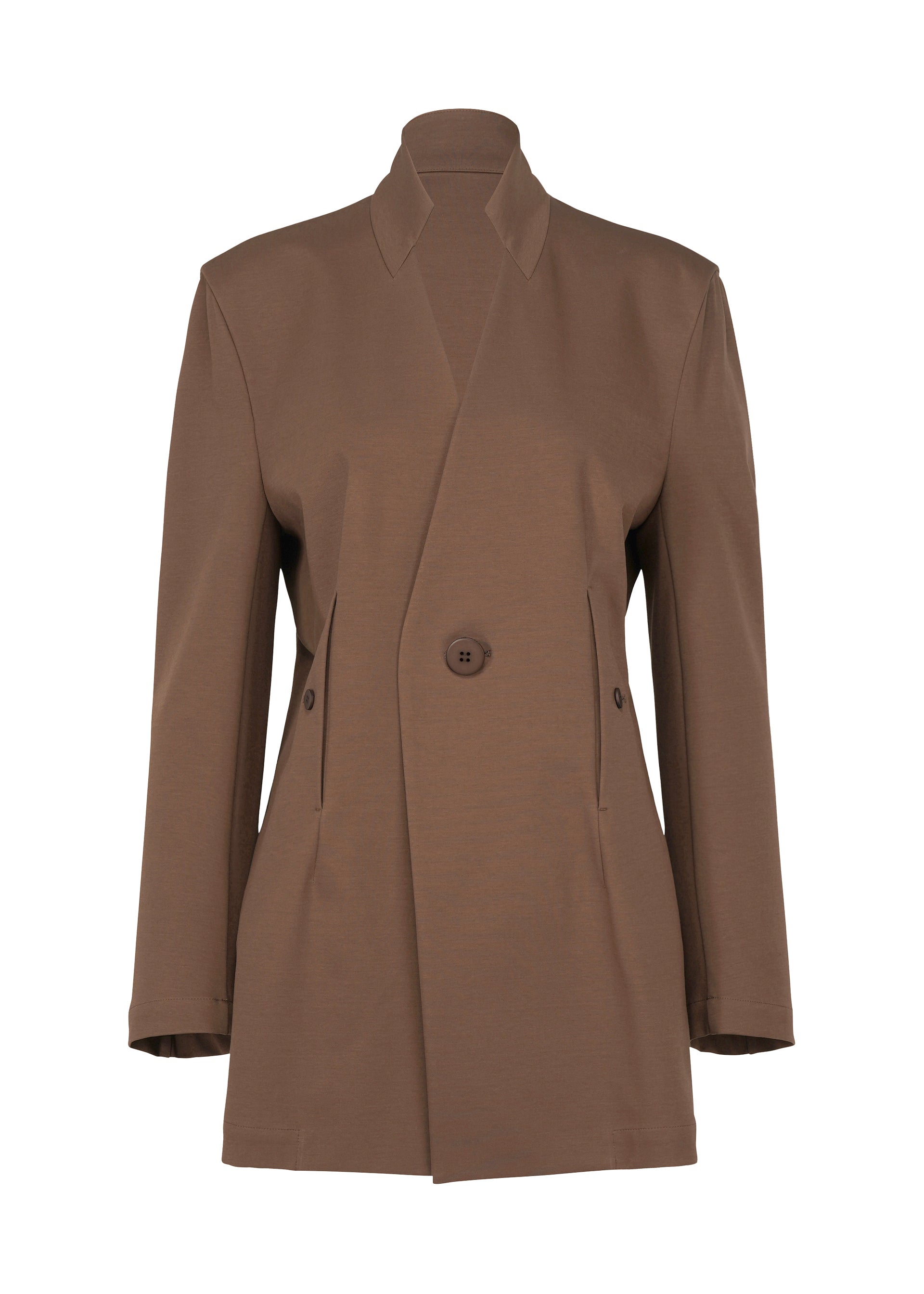 SIMPLE ENSEMBLE、ウィメンズ_ジャケット&コート_ジャケット＆ブルゾン、ブラウン