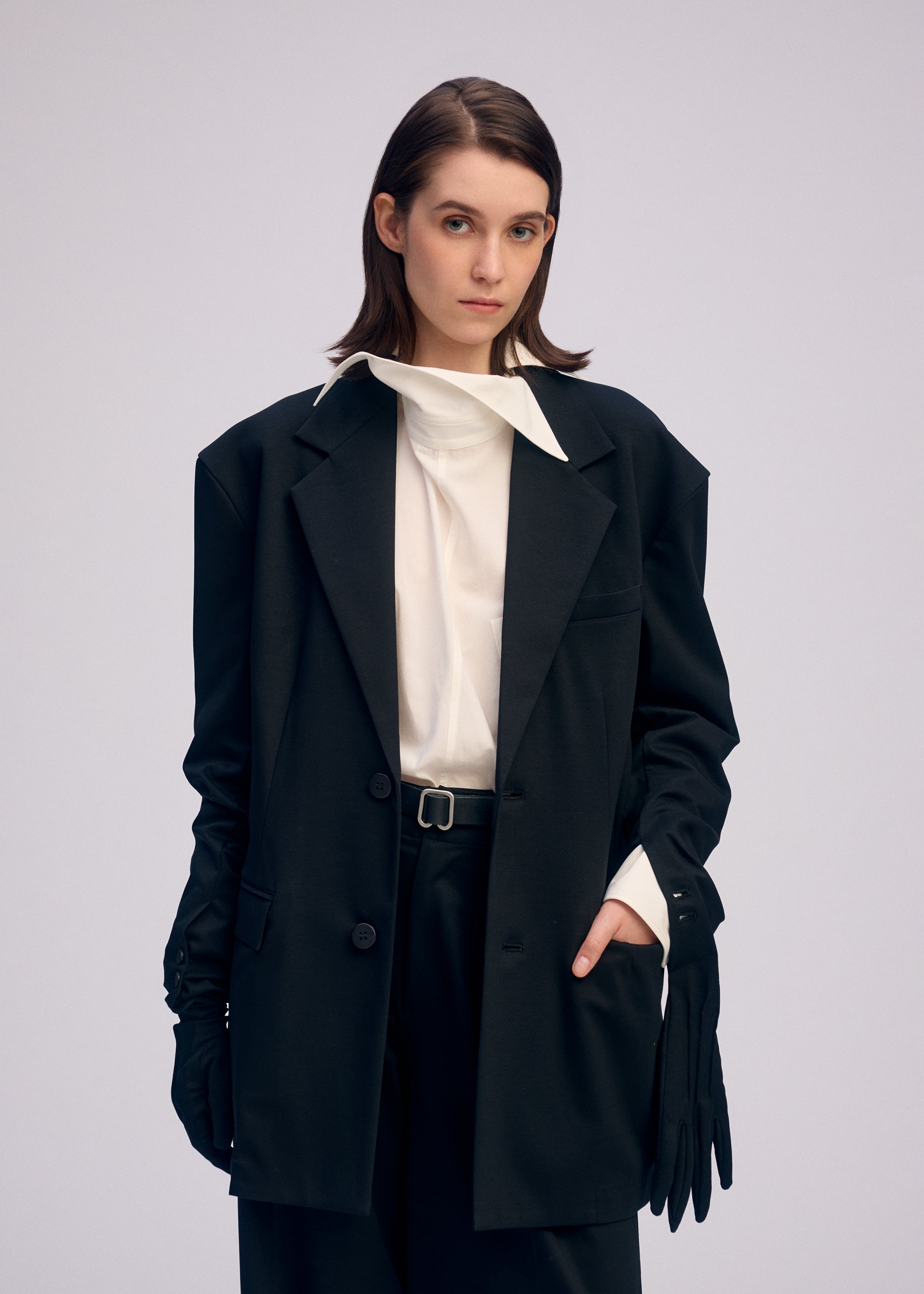 SIMPLE ENSEMBLE、ウィメンズ_ジャケット&コート_ジャケット＆ブルゾン、着用画像4