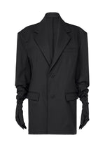 SIMPLE ENSEMBLE、ウィメンズ_ジャケット&コート_ジャケット＆ブルゾン、ブラック