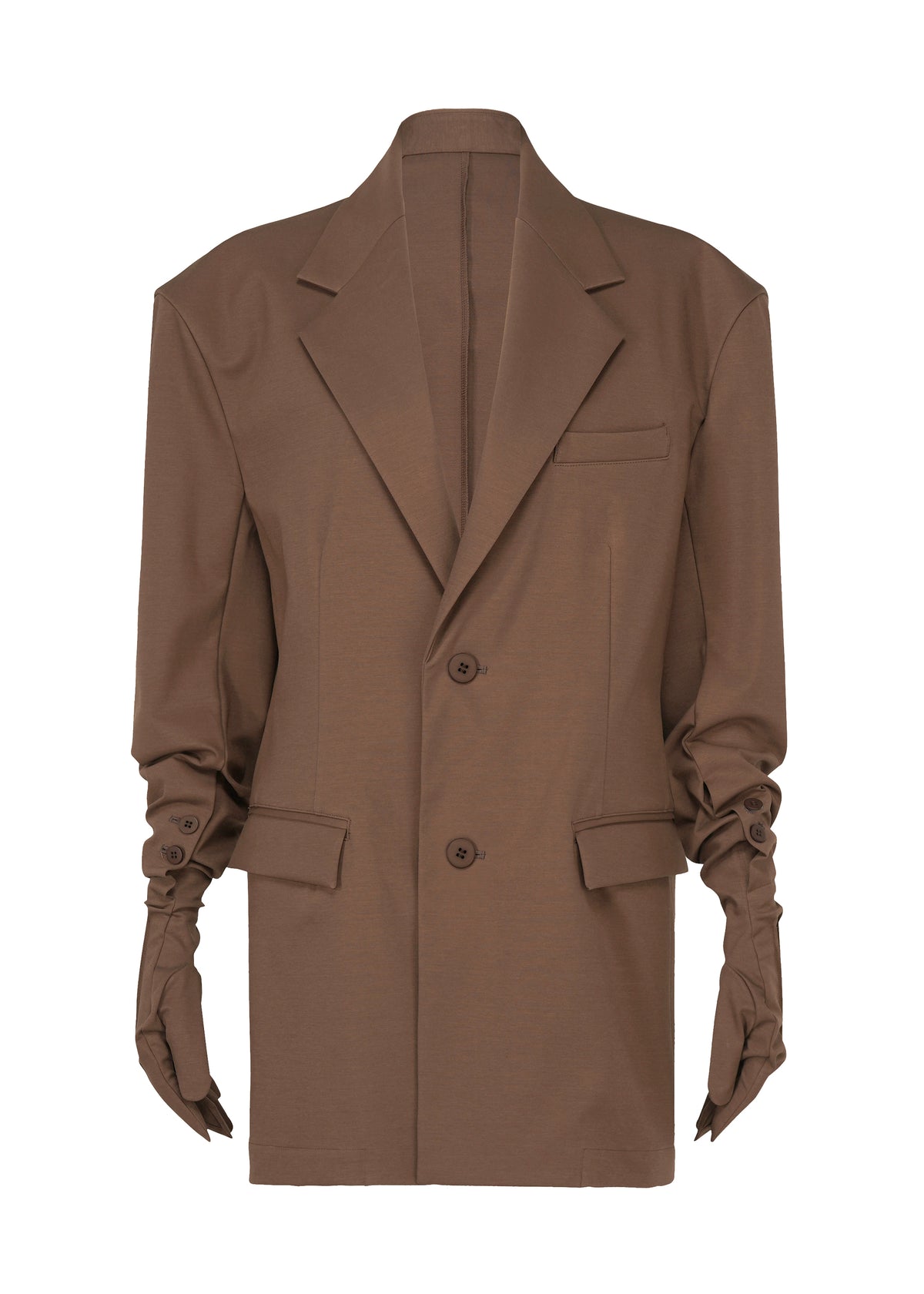 SIMPLE ENSEMBLE、ウィメンズ_ジャケット&コート_ジャケット＆ブルゾン、ブラウン