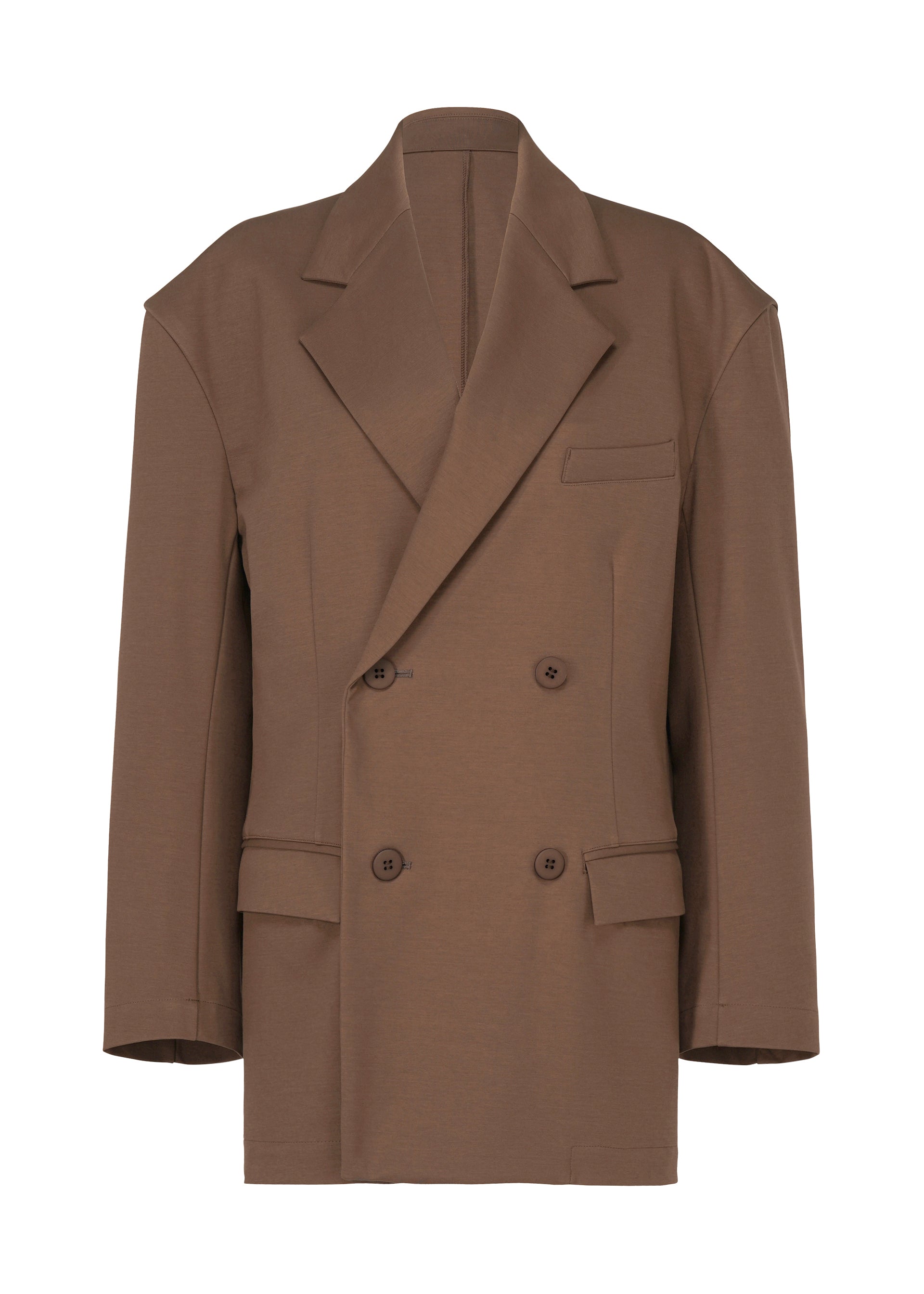 SIMPLE ENSEMBLE、ウィメンズ_ジャケット&コート_ジャケット＆ブルゾン、ブラウン